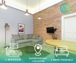 2BDR Danube Side Oasis In a Pedestrial Street by NW - 0