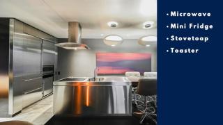 1 Bedroom Balcony Collection Living Room & Jet Tub Bath - StripSuite Palms Place Hotel, Resort & Casino - NO RESORT FEE - 3