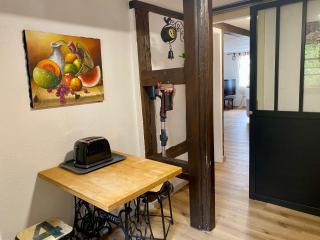 Appartement de caractère au calme 15 mins quartier historique, Gîte du Merlenchanteur - Schiltigheim - 4