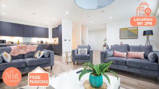 Luxury Free Parking Townhouse - Manchester - 0