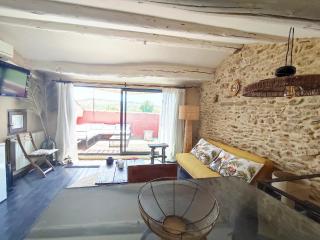Appartement climatisé avec belle terrasse à 10 min d'Uzès - Vallabrix - 6