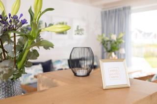 Villa am See für bis zu 6 Personen mit Kaminofen, Badewanne und Sauna - Haustiere herzlich willkommen, direkt am Wasser gelegen - Nordhorn - 8