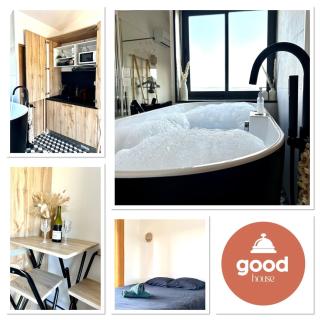 Cosy studio - Baignoire balnéo et Clim - 0