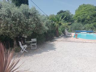 Chambre Indépendante sur terrain avec piscine - Ollières - 6