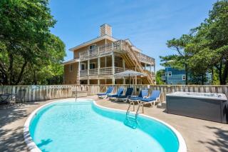Stylish Home with Pool Hot Tub & Walk to Beach - Duck - 7