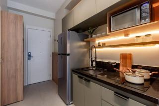 Studio Aconchegante Novo cama Queen e varanda - 9