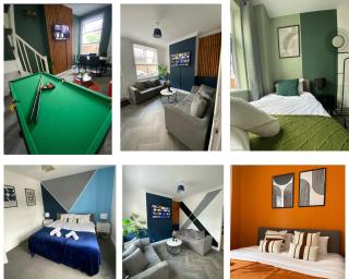 Stylish & Well Equipped Home, Fast Wi-FI, Pool Table, Contractors, Groups - Leicester - 0