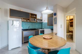 Apto com varanda e vista mar em Floripa | GVM133 - 8