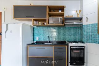 Apto com varanda e vista mar em Floripa | GVM133 - 3