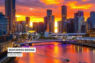 35D Amazing City View Yarra River Free Parking 2BR - Melbourne - 0