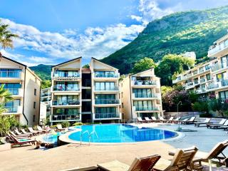 Teuta Azure Apartment - Blue Horizont Complex, Sveti Stefan - 0