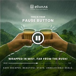ELIVAAS Twin Chalets 4 BHK Escape with Valley-facing Lawn - Bhowāli - 8