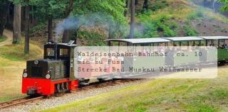 Kleine hübsche Unterkunft in Bad Muskau im EG, Nähe Schloss, Waldeisenbahn, Hermansbad, UNESCO Geopark, Nähe polnischer Markt, Top Lage für Ausflugsziele zum Wandern oder Radfahren - 4