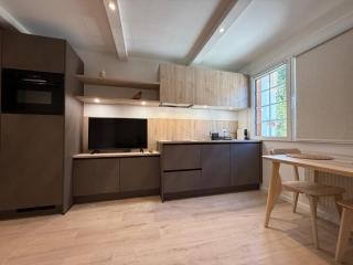 Studio deluxe, Piscine, Spa, Ski in-out & Golf à l'hôtel de l'Etrier à Crans Montana - 8