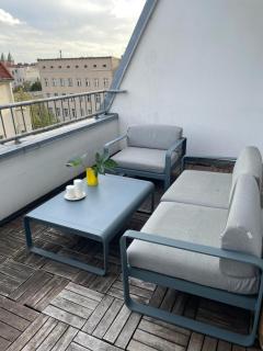 bright rooftop loft with river view - Berlino - 1