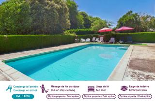 Maison de campagne pour 6 avec piscine et jardin - 9