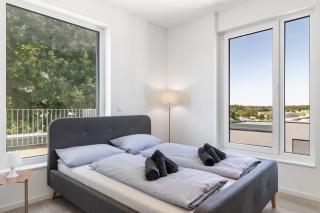 LivingBoxx Karlsruhe - Messe I neuwertige Apartments mit Küche - Rheinstetten - 9