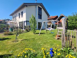 Villa Herzland Allgäu mit großem Garten und gemütlichem Kaminfeuer inklusive KÖNIGSCARD, Skipass, Bergbahn, Therme inkl - 9