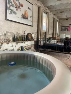 BarnLoft mit Whirlpool & Kamin - 1