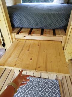 Schlaffass Natursee-Chalet mit Sanitärfass - 1