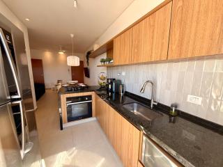 Apt Toninhas 4 min a pé até a praia, piscina, churrasqueira e ar condicionado - 6