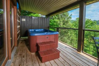 Adorable and cozy one bedroom for 2- mountain view, hot tub, cute as can be! - 4