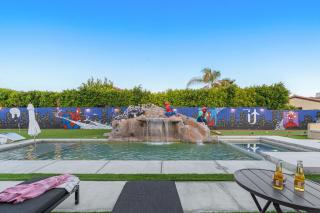 Da Spidey House: Waterslide, 100K Gameroom, Pickleball, Bocceball, & More - Indio - 8