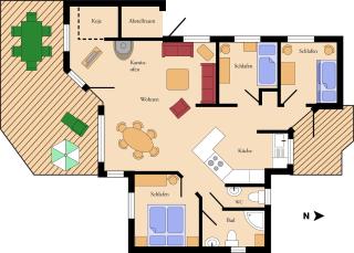 Ferienhaus-Buche - Presen - 3