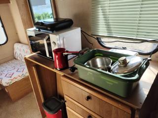 Caravan with air condition and private toilet - 3