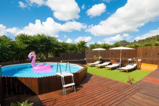 Luxe villa for 8 - Private Pool -AC -BBQ Area - Patio - 160Mbps - Olives - Palm - vineyard - Santa Luzia - 1
