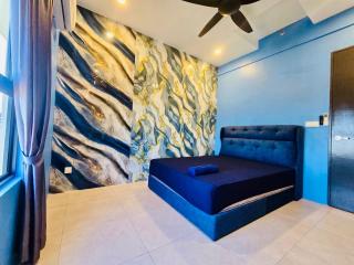 SkyHigh Family suites - 3BR, swimming pool, KTV & Game sets & many more! - Bukit Mertajam - 7