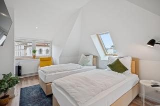 Jenapartments Penthouse Terrasse Waschtrockner sehr zentral - 9