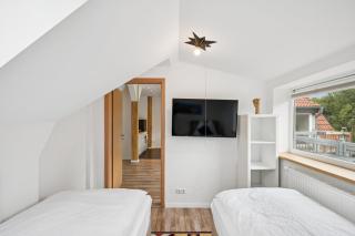 Jenapartments Penthouse Terrasse Waschtrockner sehr zentral - 2