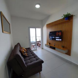 Apartamento Frente para o Mar em Praia Grande - Vista Incrível - 6