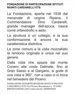 Ostello Fondazione Cardarelli - Ripatransone - 9