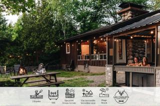 Le1605 - Spa et Plage - Les chalets dans le nord - Val-David - 0