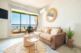 Studio chic & cosy vue mer, clim, parking - 0