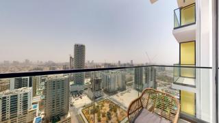 Binghatti Tulip - High Rise Upgraded Studio in JVC - 1