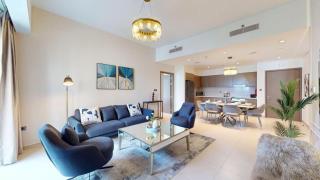 Vacationer Holiday Homes l Vibrant 2 Bedroom l Pool with Burj Khalifa View - 3