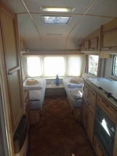Michas caravan for 2 See the herd of horses from your bed - 7