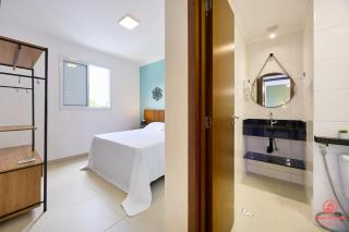 BH11: 1 Quadra d Praia, Ar, Churrasqueira, Piscina - 6