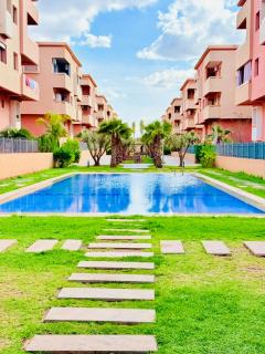 Chic Appartement 3Ch Confortable Vus Piscine - Marrakesch - 2