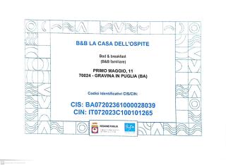 B&B La casa dell'ospite - Gravina in Puglia - 8