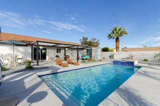 Zen Palm Springs Home with Pool Spa mountain view - Palm Springs - 6
