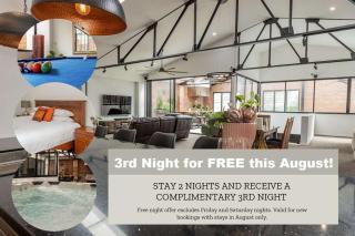 Newcastle Penthouse - Sleeps 10 - Wickham - 0
