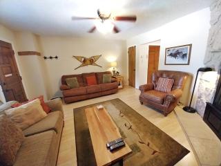 Valley Condo 126 - Creekside - WiFi - Hot Tub - Fireplace - Washer - Dryer - Playground - Red River - 3
