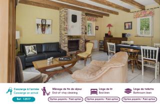 Grand jardin et terrasse - 6 adultes, 2 enfants - 9