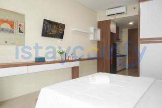 Studio Nagoya Thamrin City Fave Hotel A1202 City View - Nagoya - 6