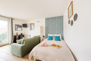 Studio meublé Métro 12 - 4