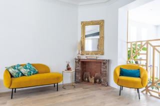 Maison de luxe pour 8 personnes, conçue par un architecte avec terrasse et cinéma - 7